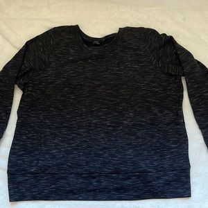 NWOT Heathers Black Long Sleeve Shirt